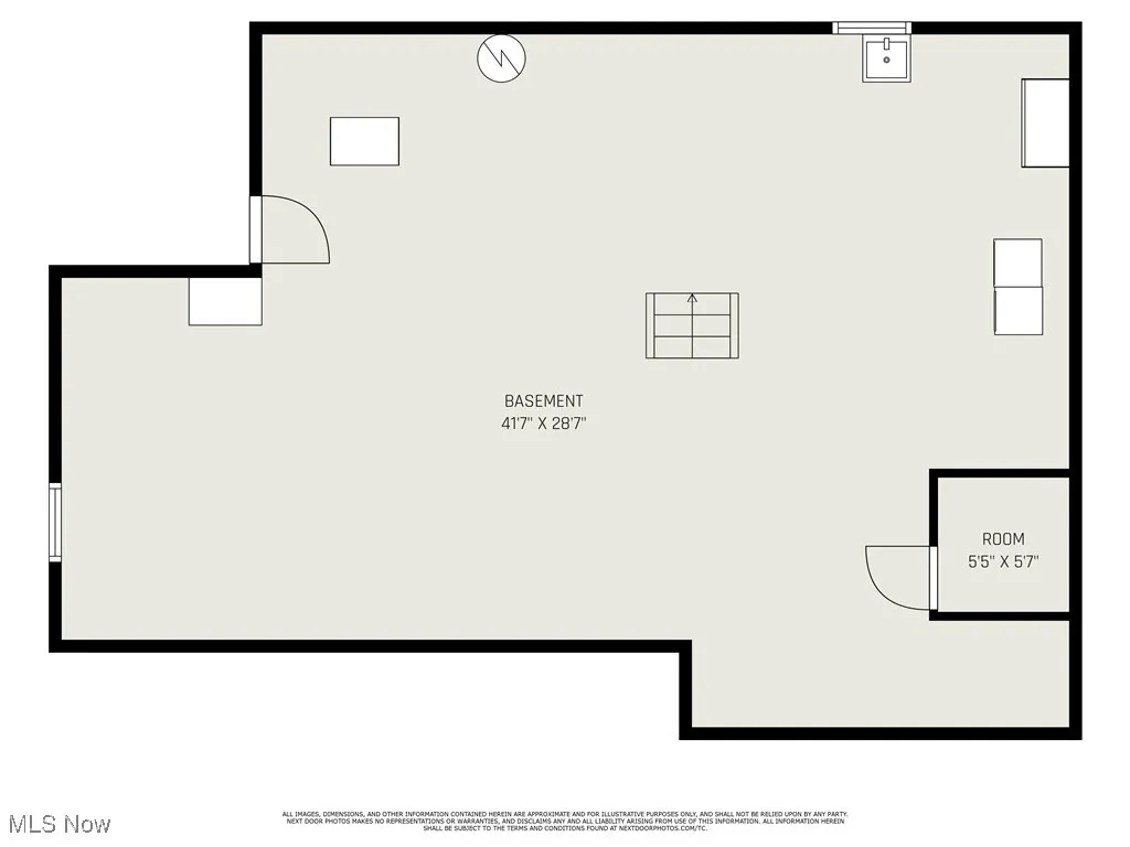 View of floor plan / room layout