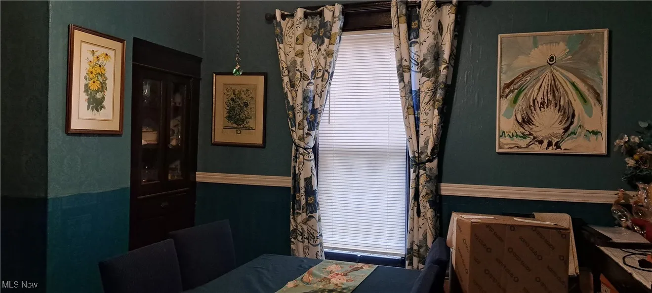 View of dining room