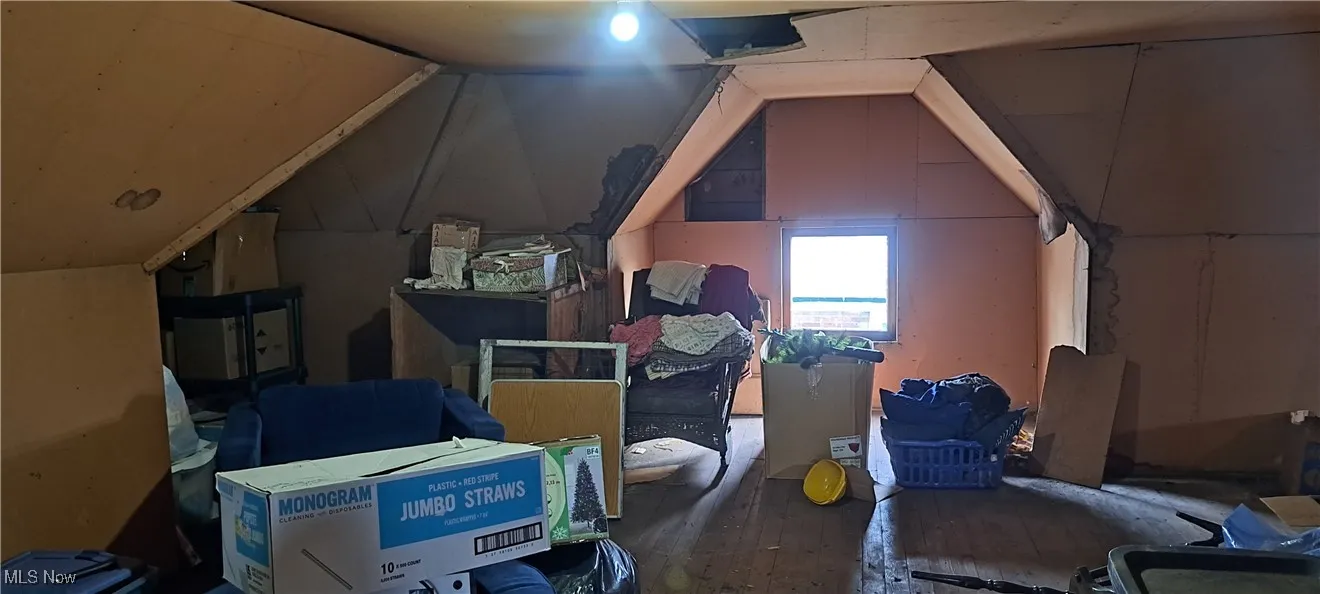 View of attic