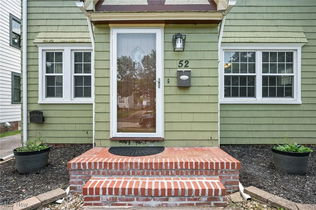 Doorway to property