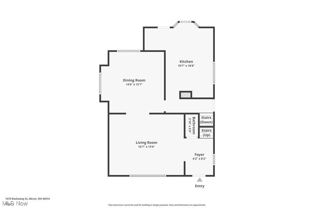 1472 Rockaway Street, Akron, Ohio 44314,MLS Now Listing ID