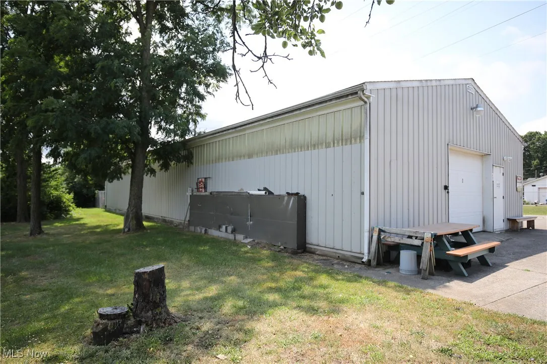 View of outdoor structure