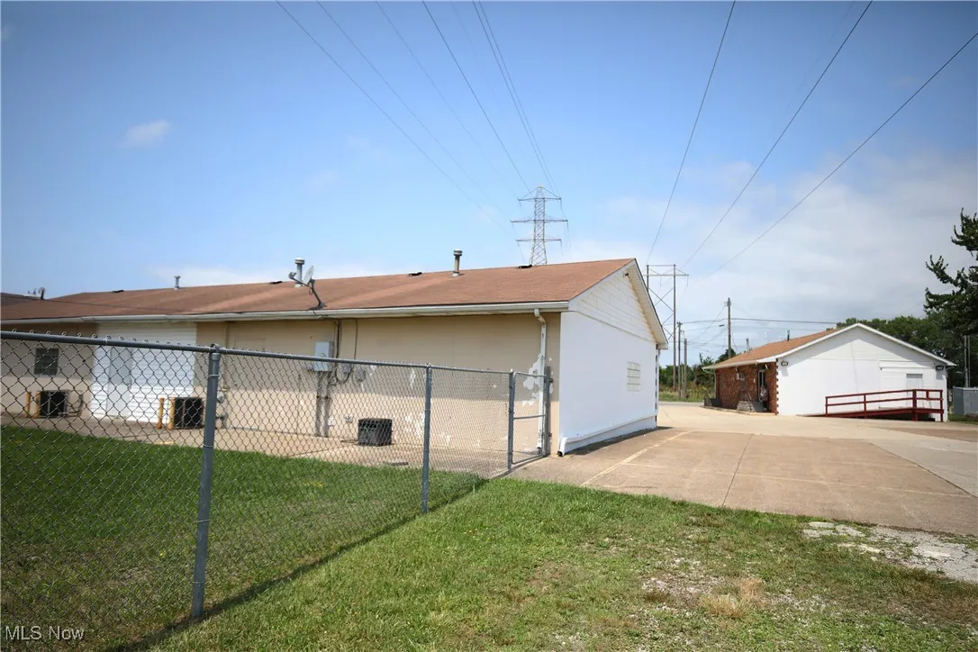 Rear view of property
