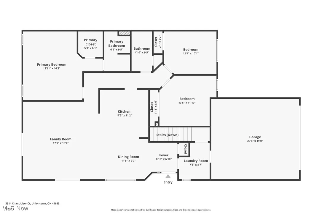 View of home floor plan