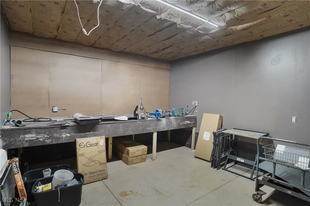 View of basement