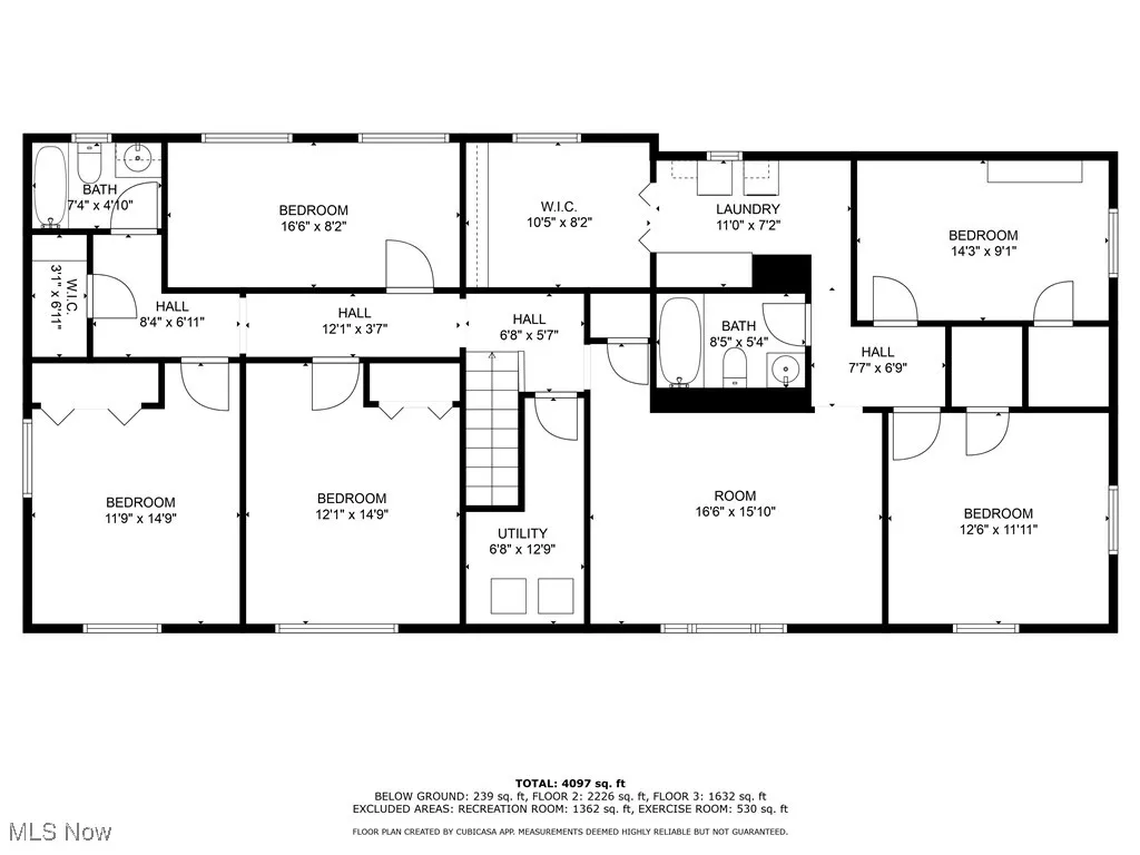 View of floor plan / room layout
