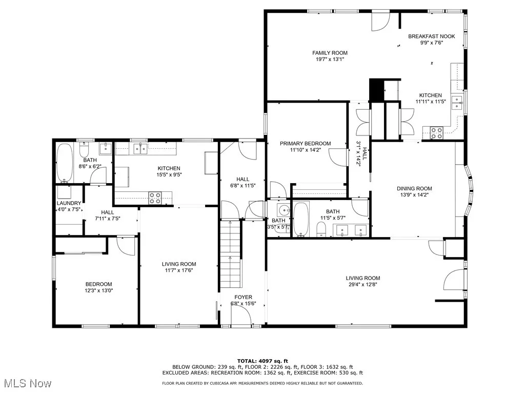 View of floor plan / room layout
