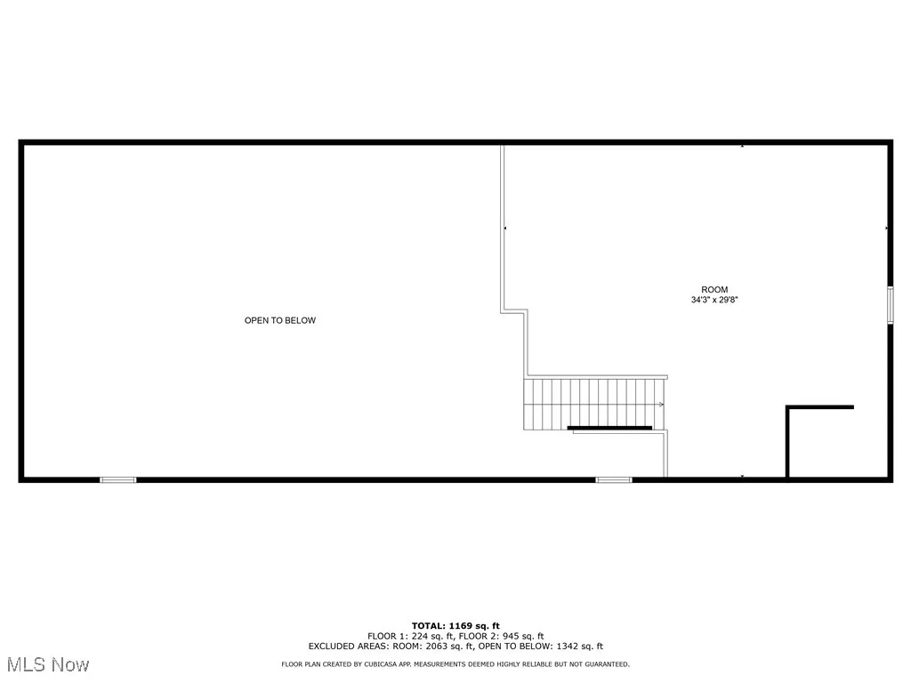 View of floor plan / room layout