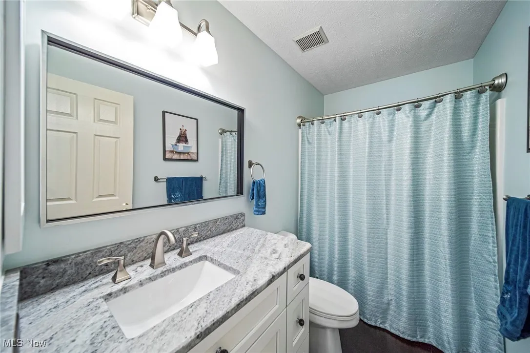 Second floor hall bathroom