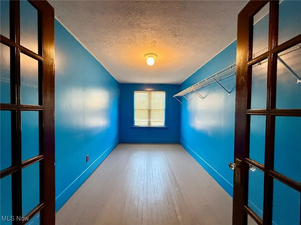 Spacious closet off of the extra room