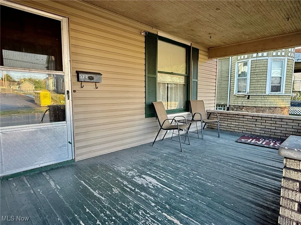 View of porch