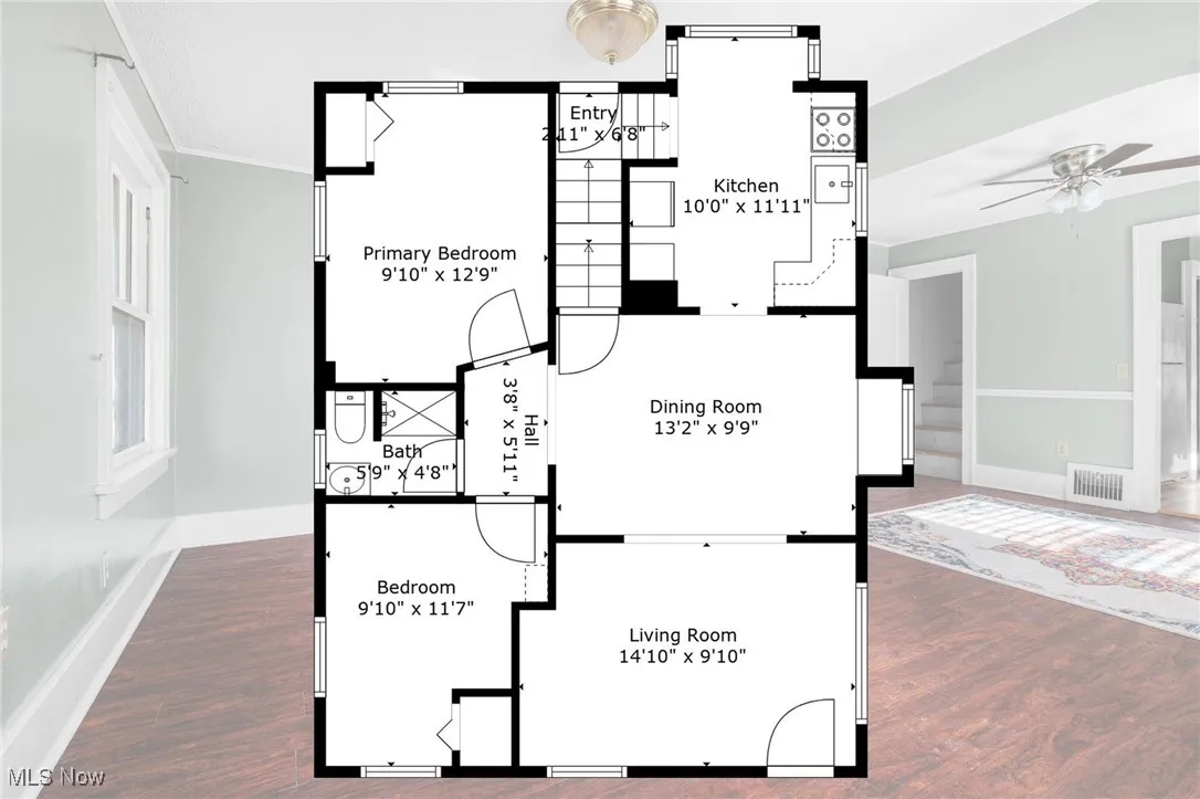 View of home floor plan