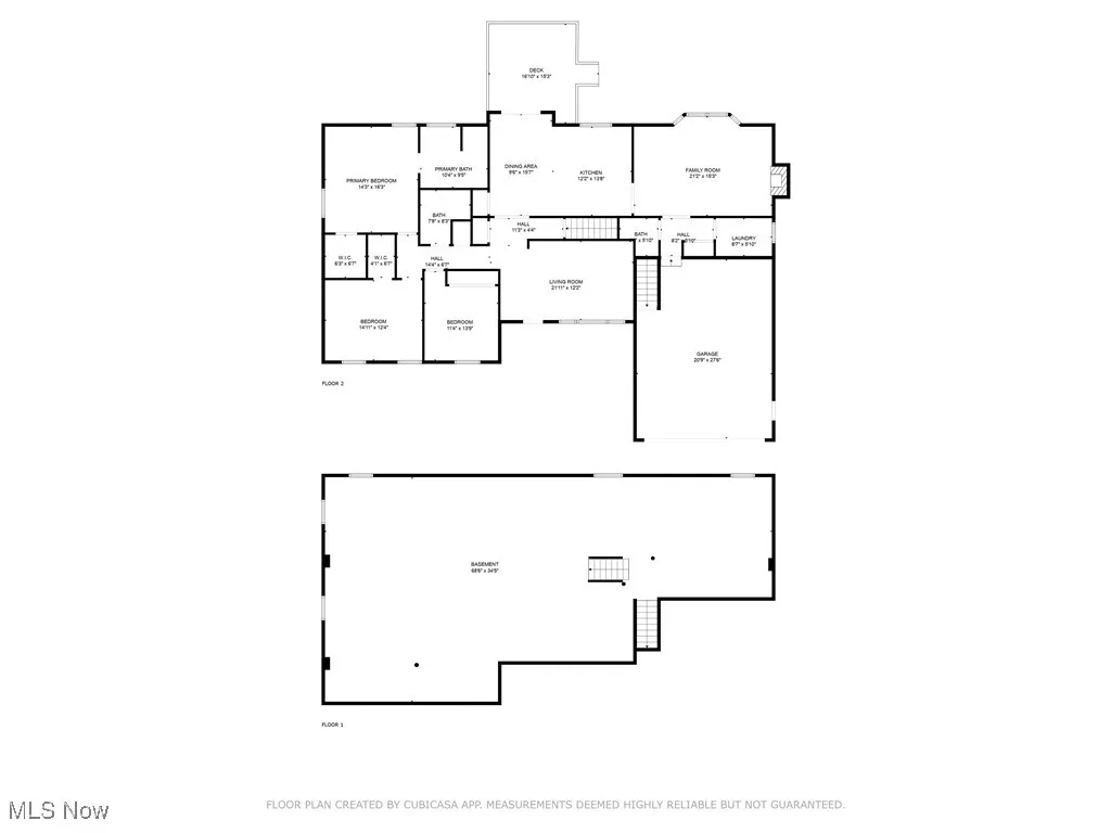 View of floor plan / room layout