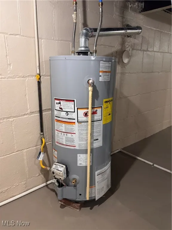 Utilities featuring water heater