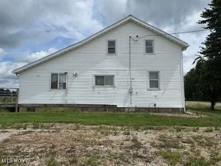 Rear view of house