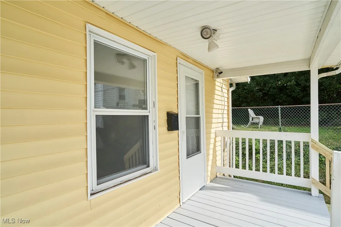 Front covered porch to sit and relax