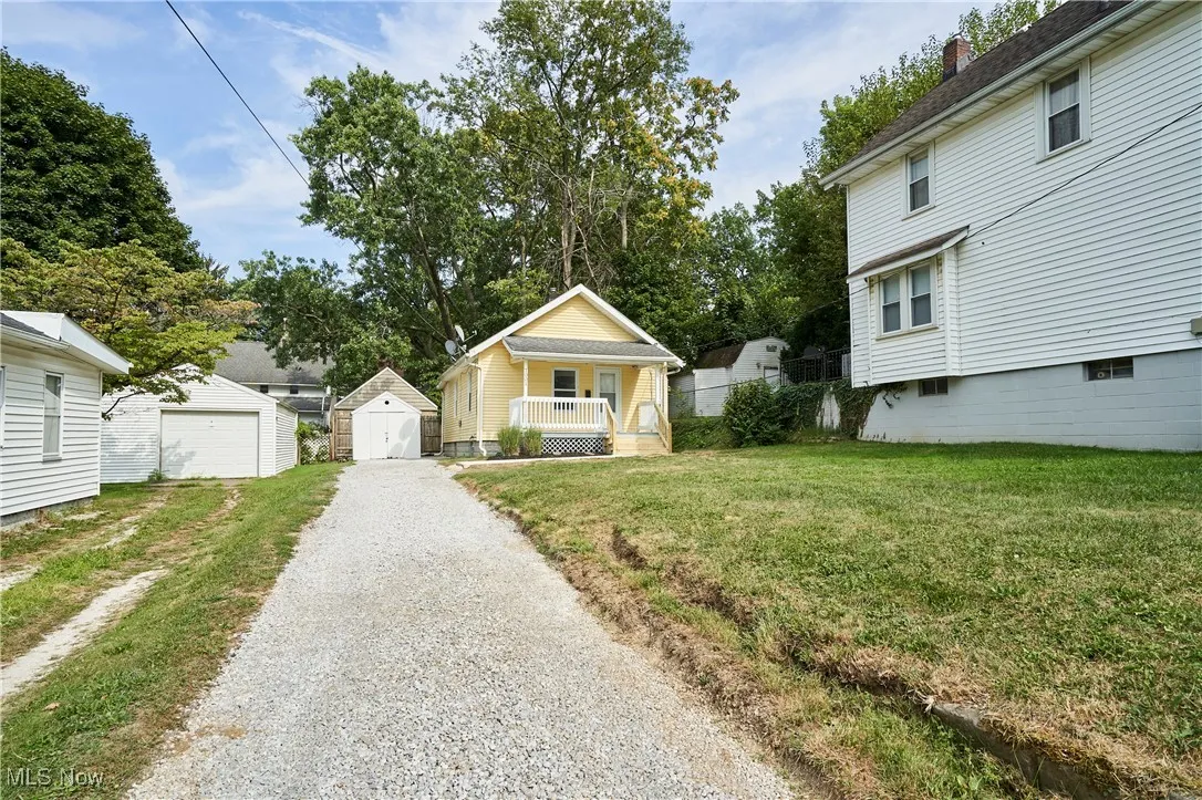 Welcome to 1001 Dayton St Akron OH. This home has had many updates and sits back from rd