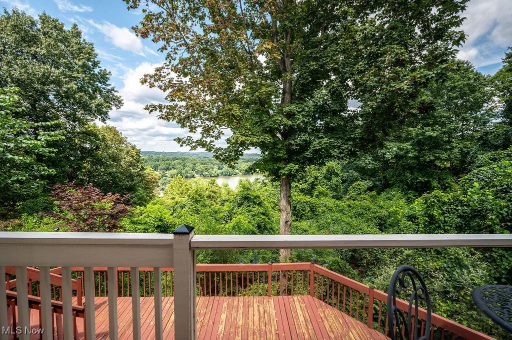 View of deck
