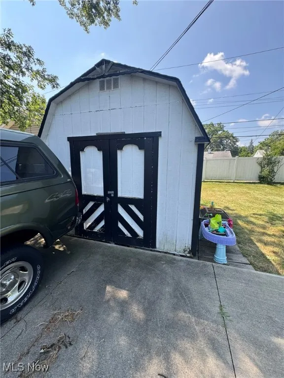 View of shed