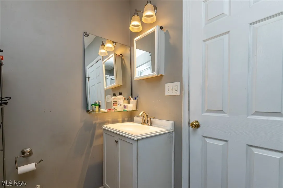 Half bath featuring vanity