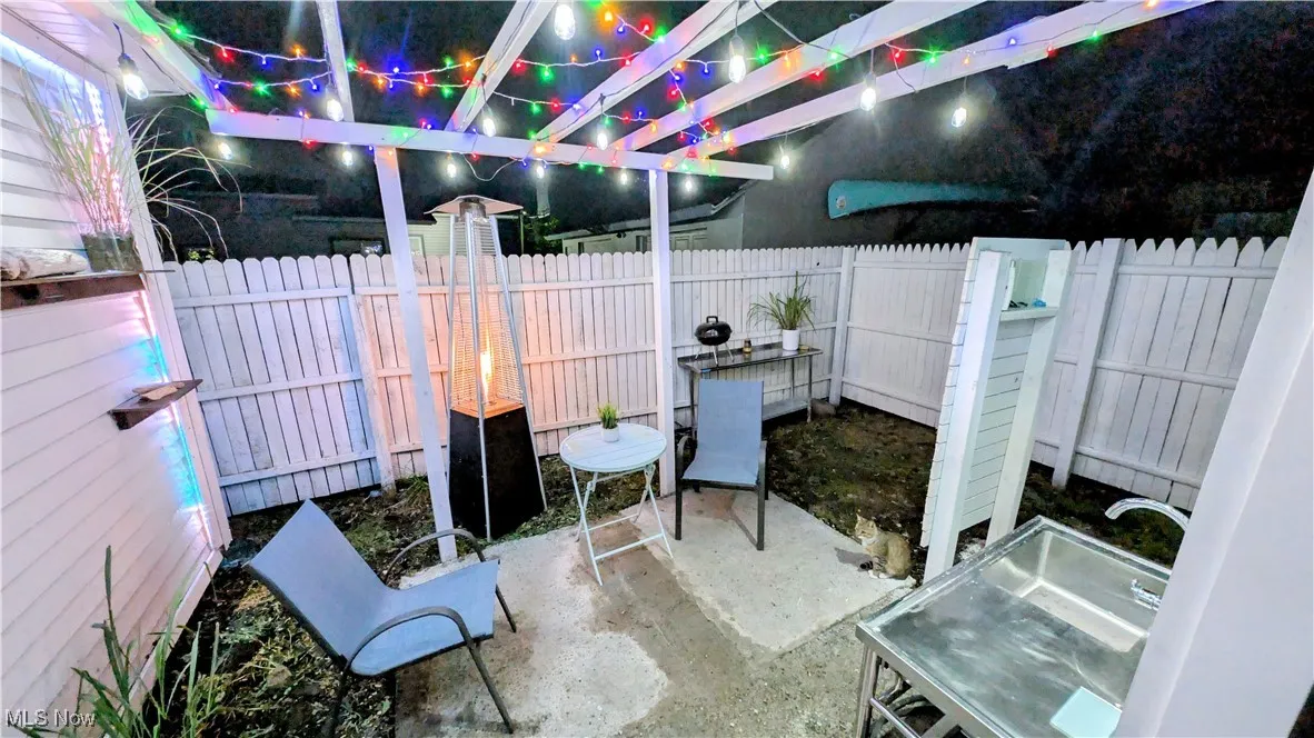 Patio - night view