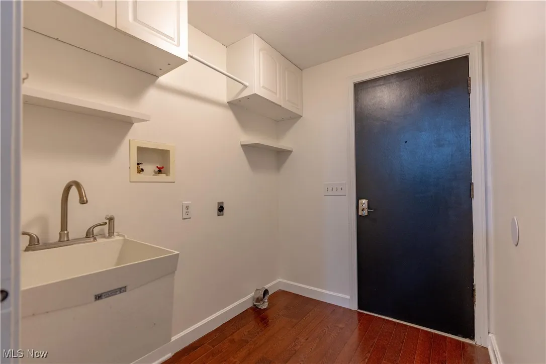 Main floor laundry room