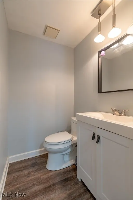 Half bath on main floor