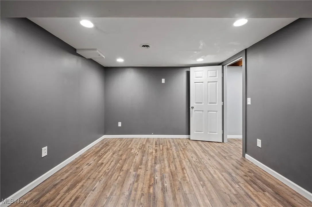 Additional finished space in the basement