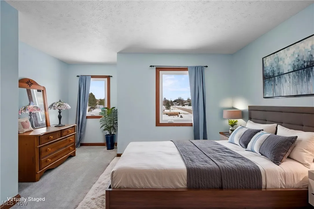 Virtually staged bedroom 2