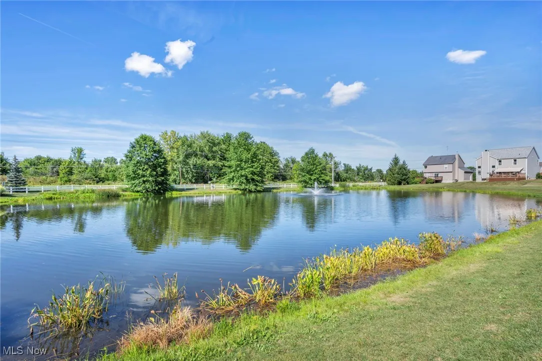 Stocked fishing pond