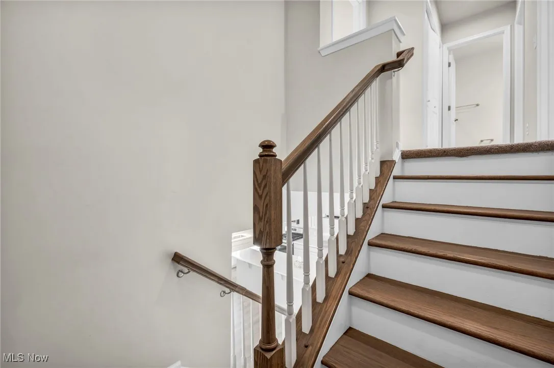 View of stairs