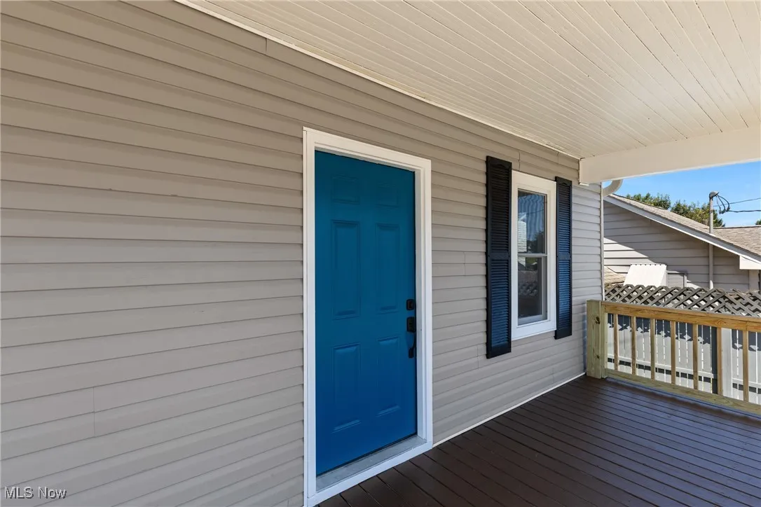 Doorway to property