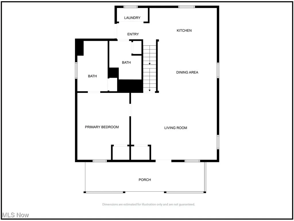 View of home floor plan