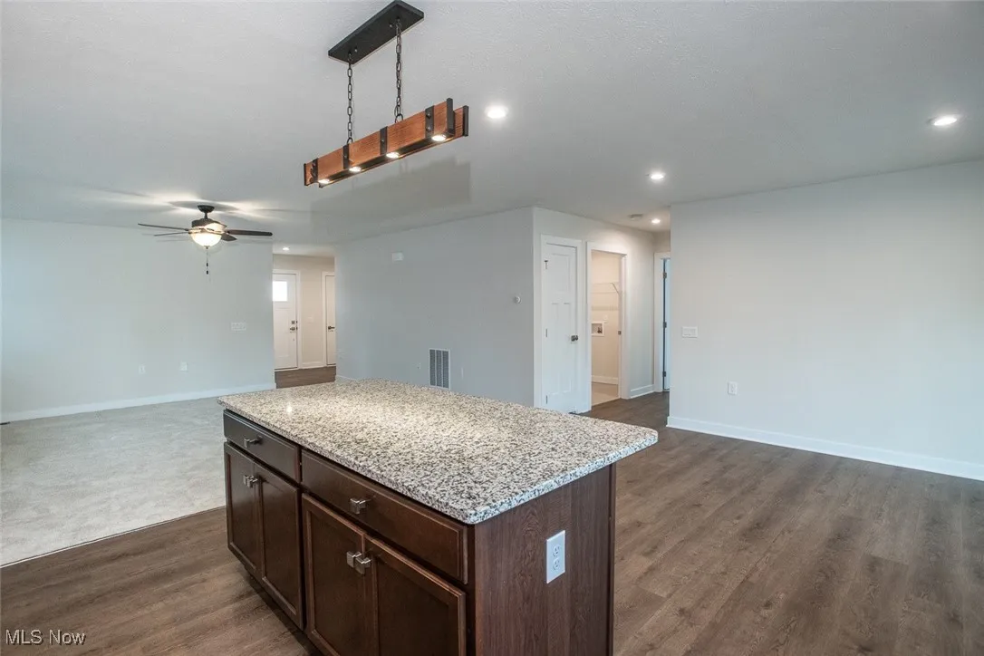 Kitchen has 2 pantries for plenty of storage.