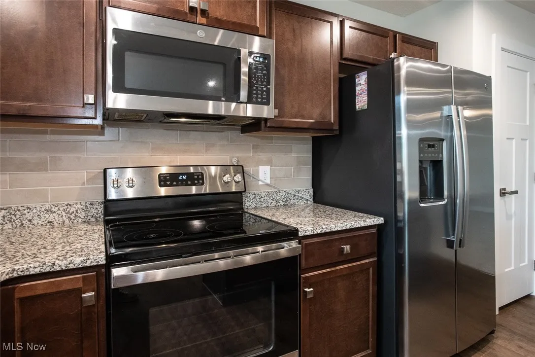 Stainless steel GE appliances