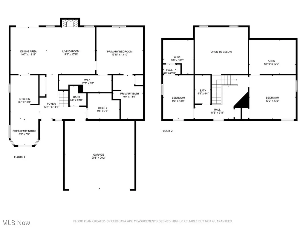 View of floor plan / room layout