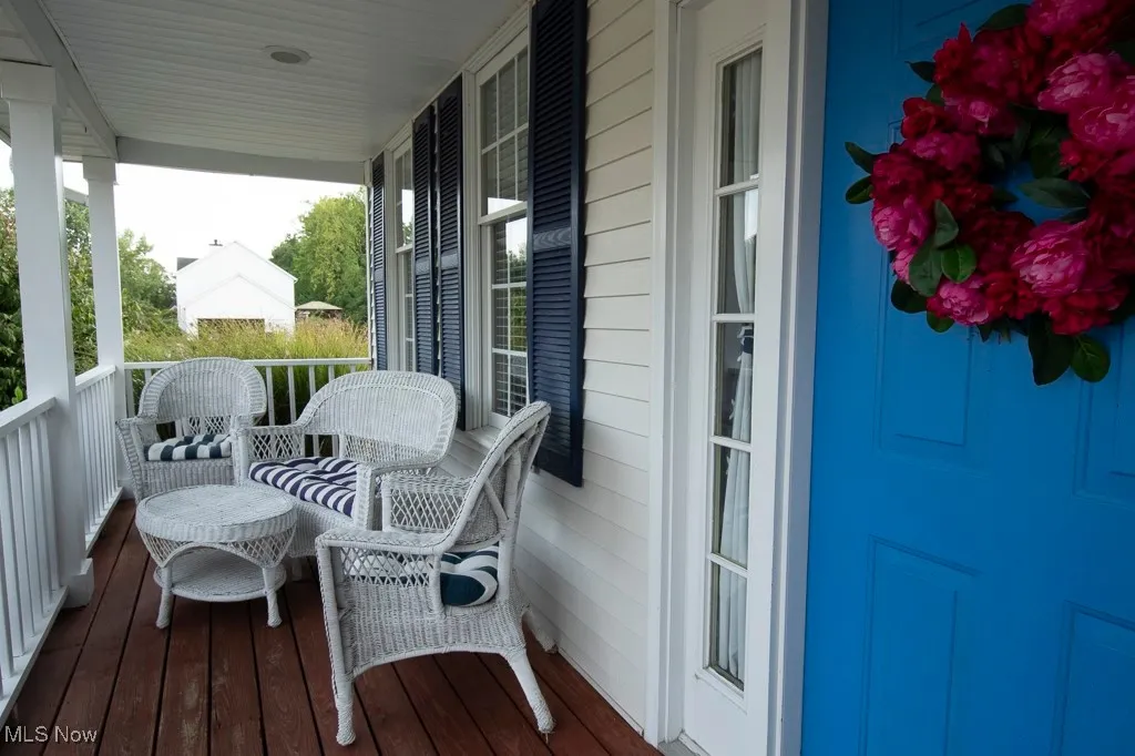 View of porch