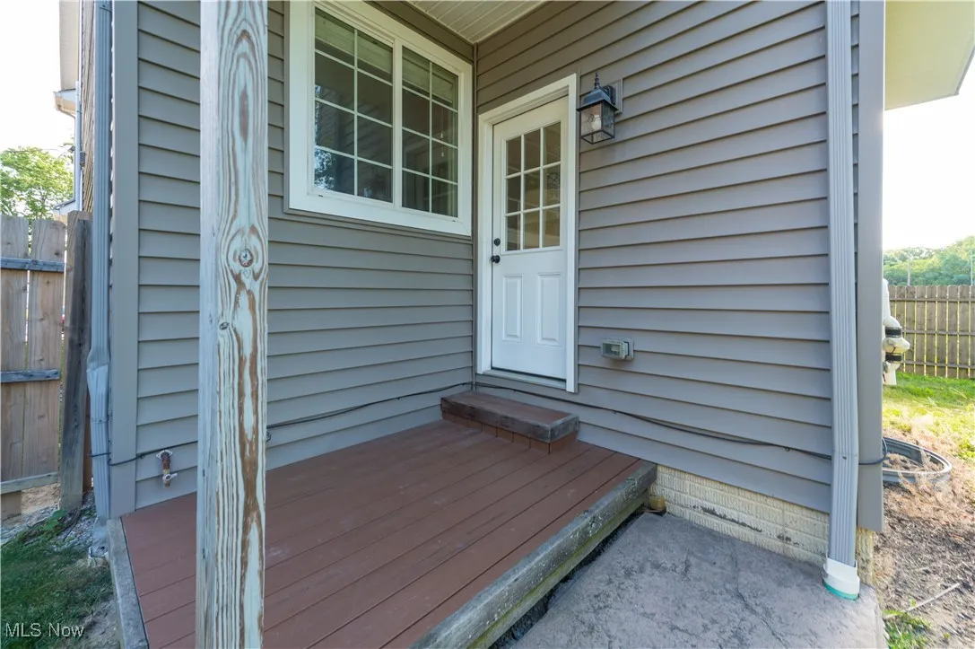 Entrance to property