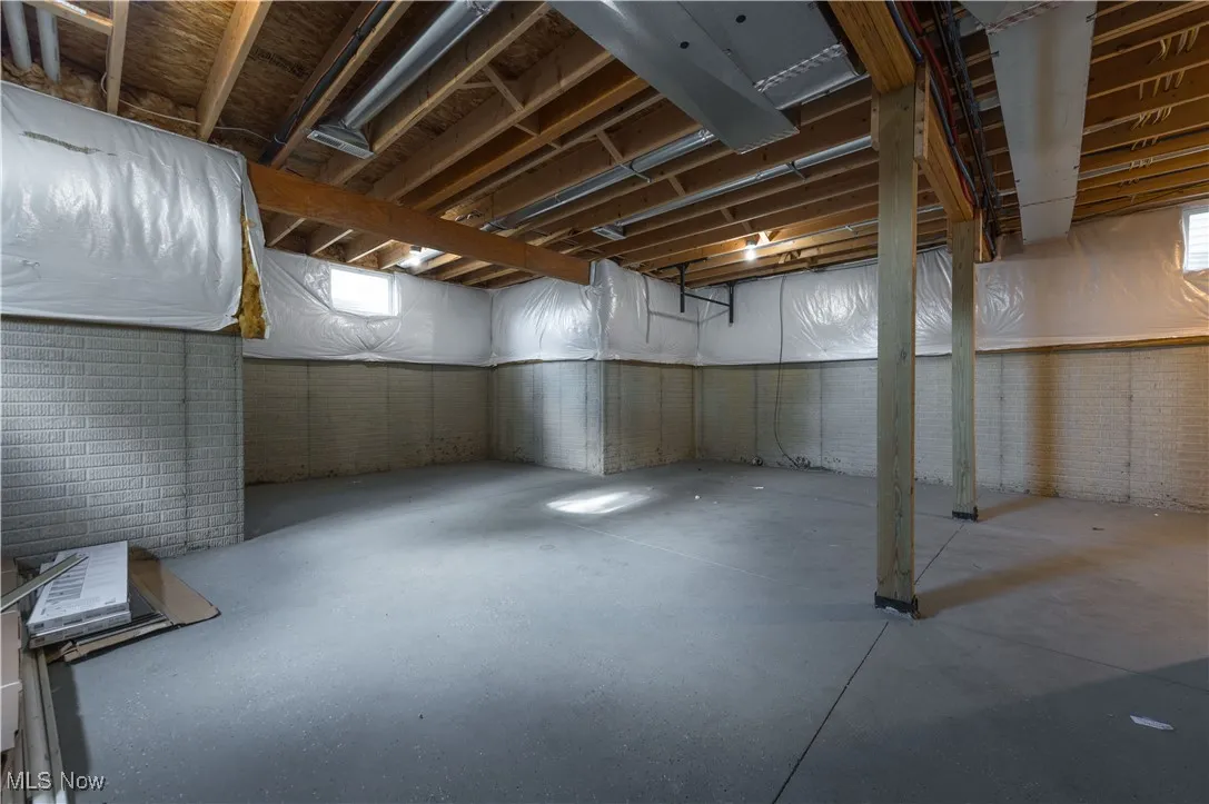 View of basement