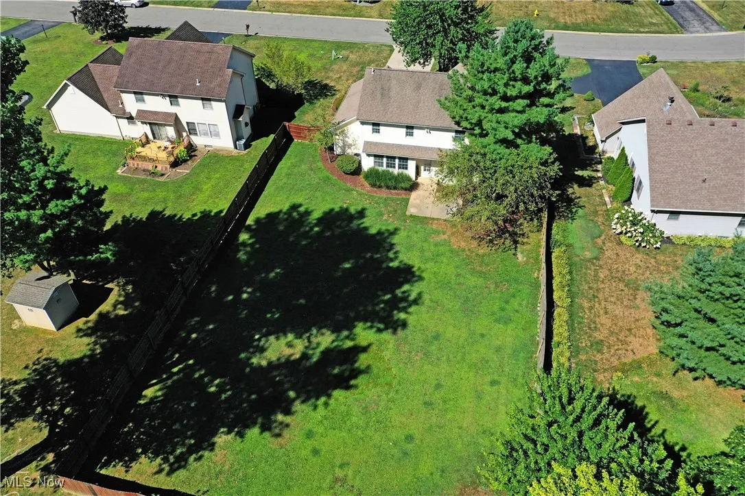 Aerial view of property and surrounding area
