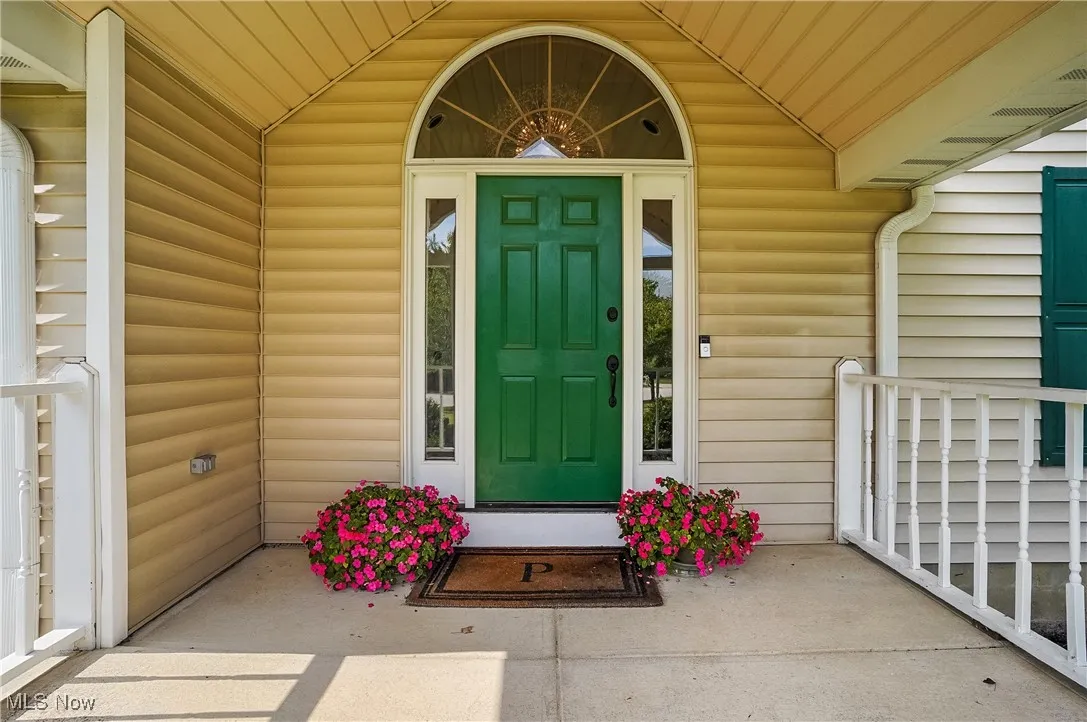 Covered front porch