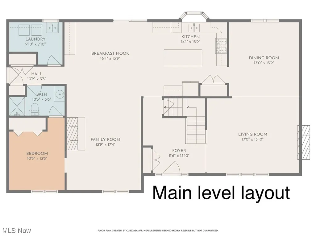 1st floor layout