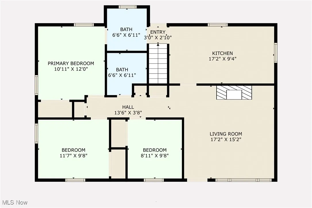 View of home floor plan