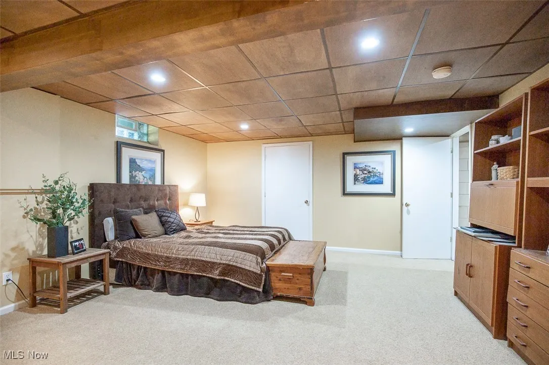 Lower lever guest room