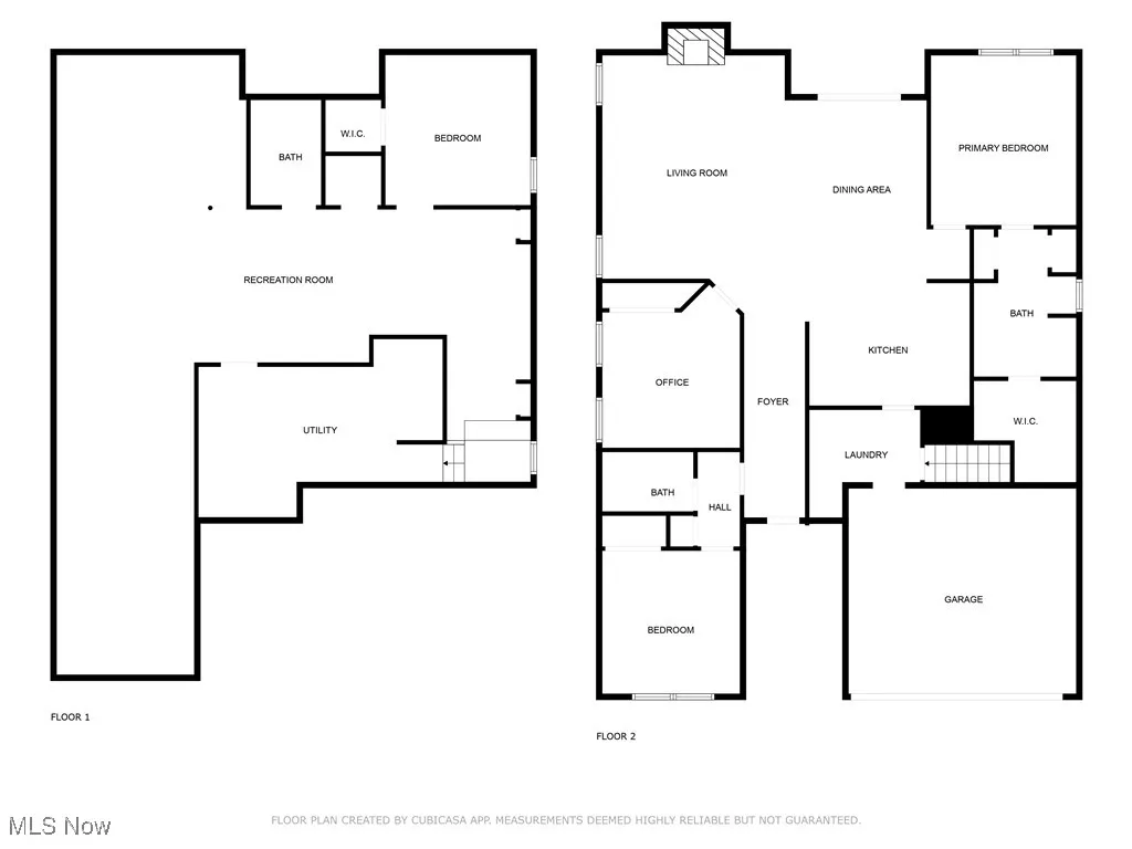 View of room layout