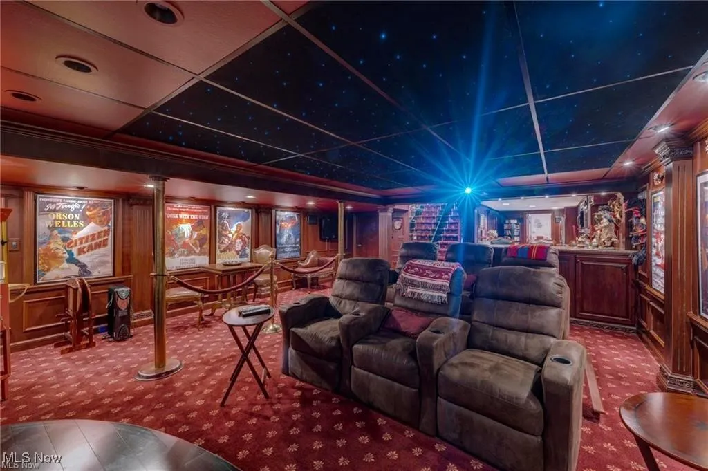 Home theater room