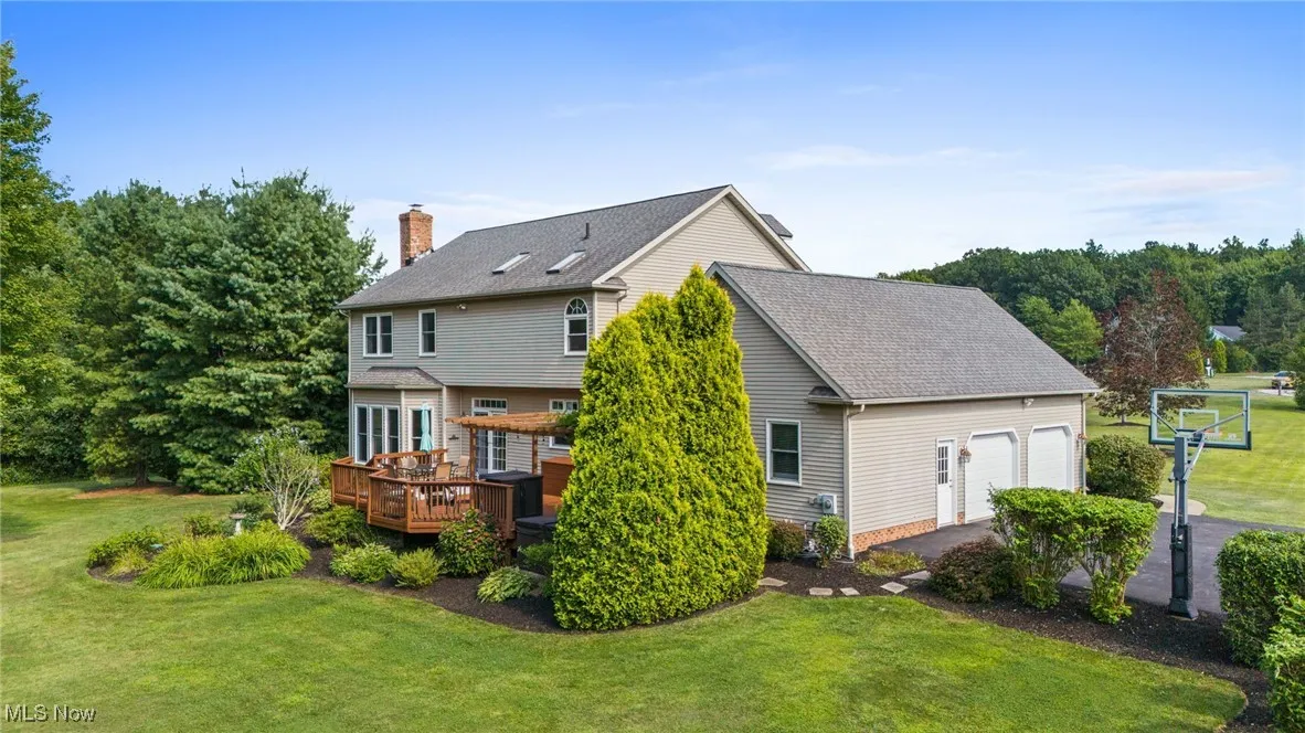 Back View of Home