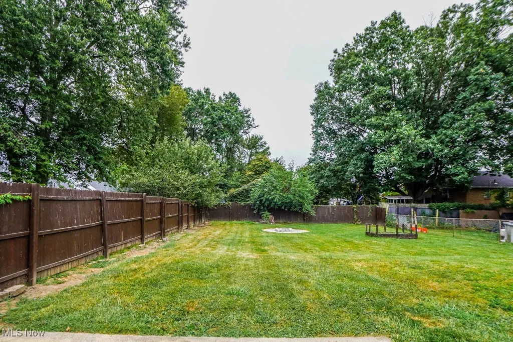 Fully Fenced Backyard