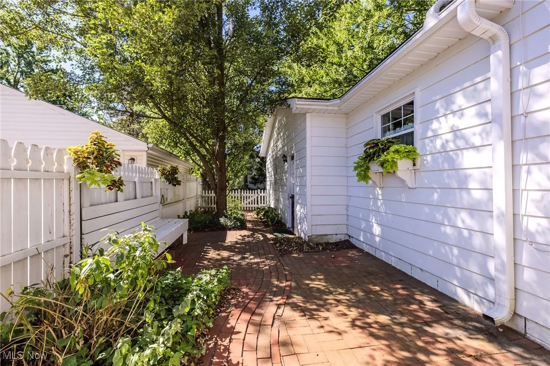 View of patio featuring a deck