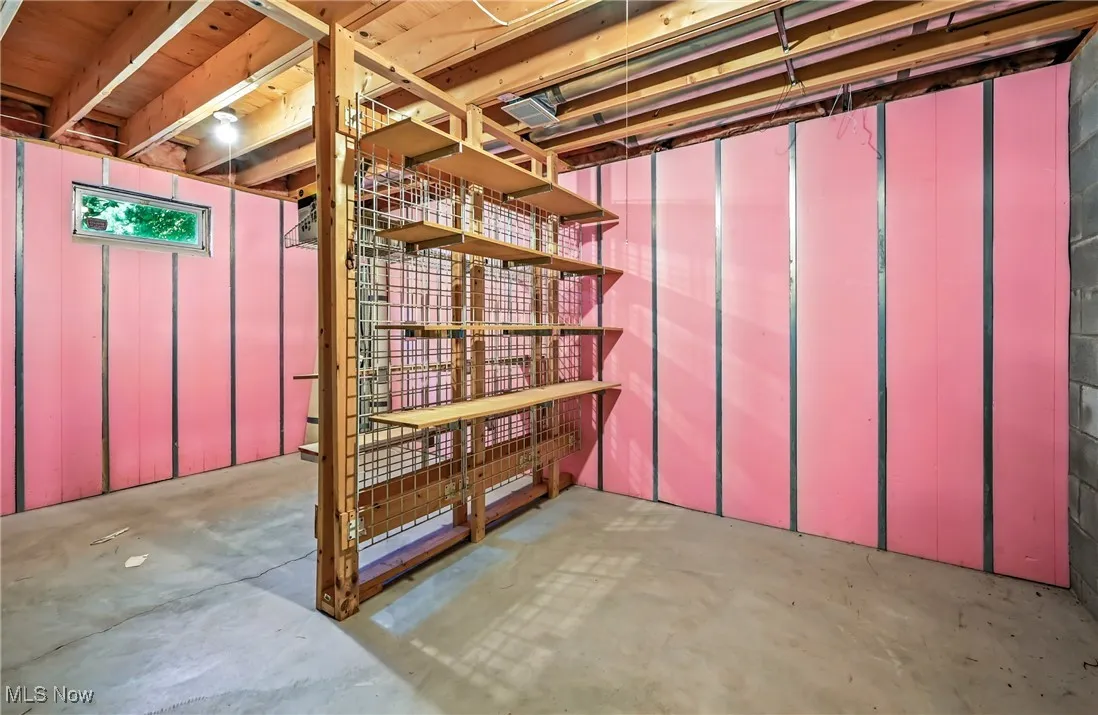 View of storage area